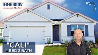 Tour the Popular DR Horton Cali Plan // New Home Tour in Cypress Bay, Palm Bay Florida