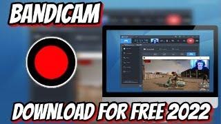 FREE DOWNLOADL BANDICAM 2022-2023  FULL VERSION + TUTORIAL  FREE INSTALL CRACK