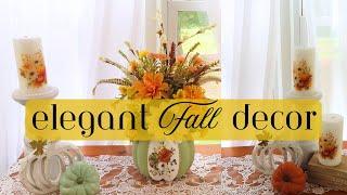 ((MUST TRY)) HIGH-END FALL DECOR |  UP-CYCLED and INEXPENSIVE!!!