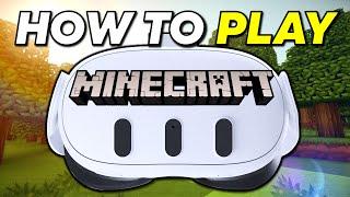 How To Play Minecraft On Quest 3 in 2024. QuestCraft Tutorial