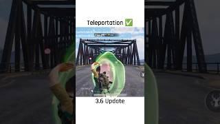  New Teleportation in Bridge Pubg 3.6 Update #shorts #bgmi #pubgmobile #pubg #xplays #viral