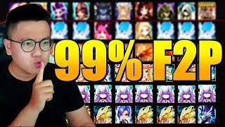 The Ultimate 3* ToA Hell Cheat Sheet with 99% F2P Units & Minimal Set Up | Summoners War