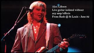 Alex Lifeson (Rush) - Full concert clean guitar only