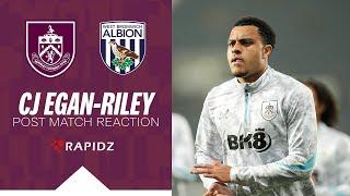 CJ Positive With Better Chances And Reflects on Tough Draw | REACTION | West Brom v Burnley