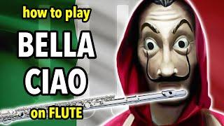 How to play Bella Ciao on Flute | Flutorials
