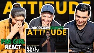 Pakistani Reaction On Attitude | Stand-up Comedy by Ravi Gupta