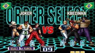 KOF 2002 - JOKER vs KBECINHA ⭐ ¡Maestros de Brasil se enfrentan en dura Batalla!