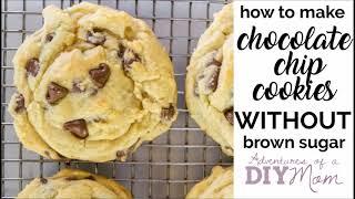 Chocolate Chip Cookies WITHOUT Brown Sugar