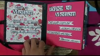 Physics in Motion||Diy Pop-up scrapbook