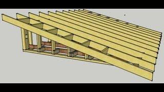 Skillion Roof erection Procedure