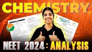 NEET 2024 Exam : Chemistry Paper Analysis ! Exam Winner NEET