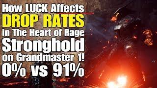 Anthem - How LUCK Affects DROP RATES in HoR on GM1! (0% vs 91%)