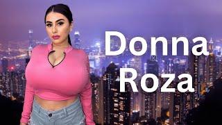 Donna Roza ️ The Rising Star of Instagram | Biography, Wiki, Body Positive, Curvy Model, Lifestyle