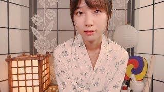 Traditional Korean Makeup on You/ ASMR Tingly Makeup Artist