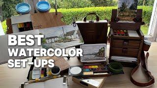 BEST Watercolour Travel Set Ups for Every Artist (Boards, Pochade Boxes & DIY)