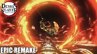 Demon Slayer Mugen Train - Tanjiro & Inosuke vs Enmu Battle Theme (Hekira no Ten) Mugen Train 鬼滅の刃