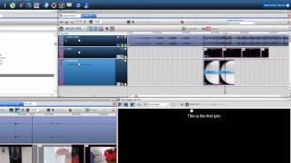 "Follow the Bouncing Ball" for Lyrics - Karaoke effect in Video Editing Software