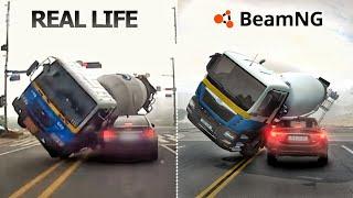 Accidents Based on Real Life Incidents | Beamng.drive | #09