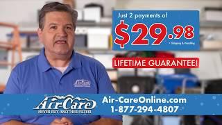 Air-Care Electrostatic Air Filter TV Commercial.