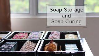 My Soap Storage and Soap Curing ideas 我的晾皂架和晾皂方式