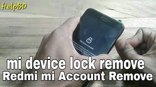 Redmi 4x mi account remove/redmi 4x device lock unlock/Shohag Vlog