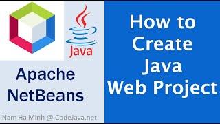How to Create Java Web Project in NetBeans