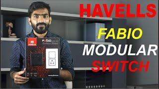 Havells Fabio Modular Switch Review with Fire Test II Best modular switch in under 35 Rs of Havells