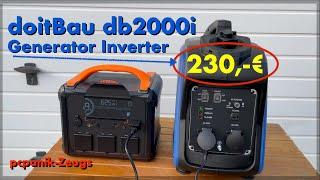 pcpanik-Zeugs : doitBau db2000i Generator Inverter 2000W