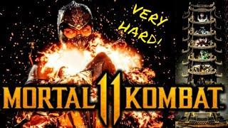 MK11 *SCORPION* VERY HARD KLASSIC TOWER GAMEPLAY!! (NO MATCHES LOST)