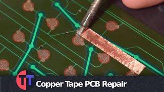 Copper Tape PCB Repair - Micro Tangent