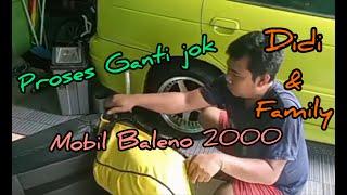 Proses Ganti Jok Mobil Baleno 2000