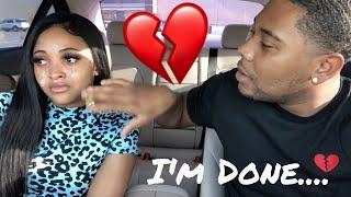 Break Up Prank On My Boyfriend *Backfires* (I Cried....)