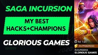 SAGA INCURSION My Best Hacks + Champions - Marvel Contest of Champions