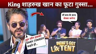 Shahrukh Khan On Ranbir Alavadiya Controversy | Ranveer Allahbadia Samay raina | India's got latent