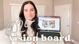 digital vision board tutorial using pinterest to make 2024 your best year yet 