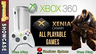 HyperSpin Showcase: Microsoft Xbox 360 (XENIA CANARY Playable Games)