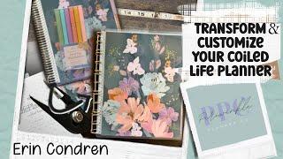 Customize and transform your Erin Condren Life Planner | AMAZING idea (DIY for you)