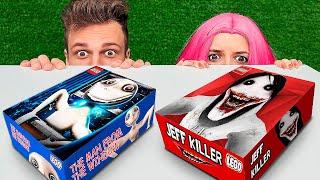 DO NOT OPEN THE JEFF THE KILLER and THE MAN OUTSIDE THE WINDOW LEGO SET AT 3 AM!!