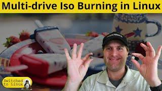 Multi-drive ISO Burning in Linux