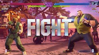 SF6  Snake Eyez (Zangief) Vs BSIDA (Ken) CJ Bandin (Mai)SF6 High Level Matches!