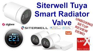 Siterwell Tuya Smart Radiator Valve (Unbox/Setup/Review/Demo)