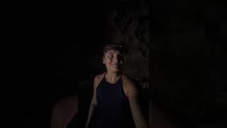 Exploring caves in Nong Khiaw, Laos