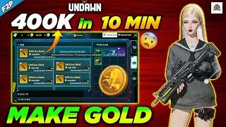 How To Earn 400k OF Gold By Crafting in UNDAWN ( Easily Method )
