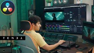 How to get the TENET look | DaVinci Resolve 16 Tutorial