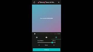 Smule voice setting after recording...