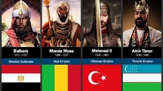 100 Greatest Muslim Kings in History