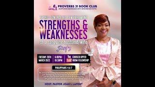 PROVERBS 31 BOOK CLUB|| SPIRIT CONTROLLED TEMPERAMENT(SANGUINE) || PASTOR JOAN I. LAFONT