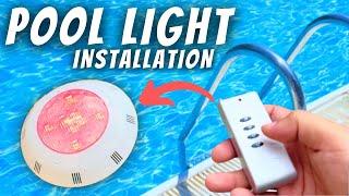 Swimming Pool Light Installation | Cheap LED Pool Light