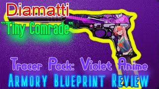 Diamatti "Tiny Comrade" Blueprint Review! [COD Cold War Tracer Pack: Violet Anime]