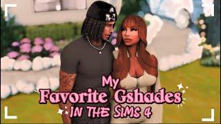 My FAVORITE Gshades in the SIMS 4 + Links! | The Sims 4